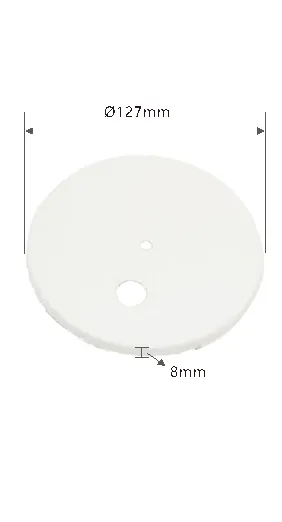 Embellecedor blanco